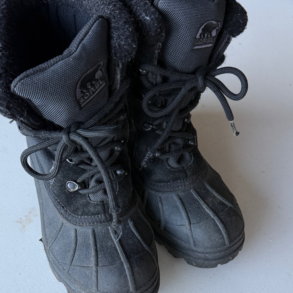 Sorel Black Winter & Rain Boots